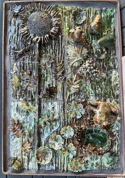 LOUISE GAARMANN, LEA NIELSEN OG METTE MAYA - Keramisk relief